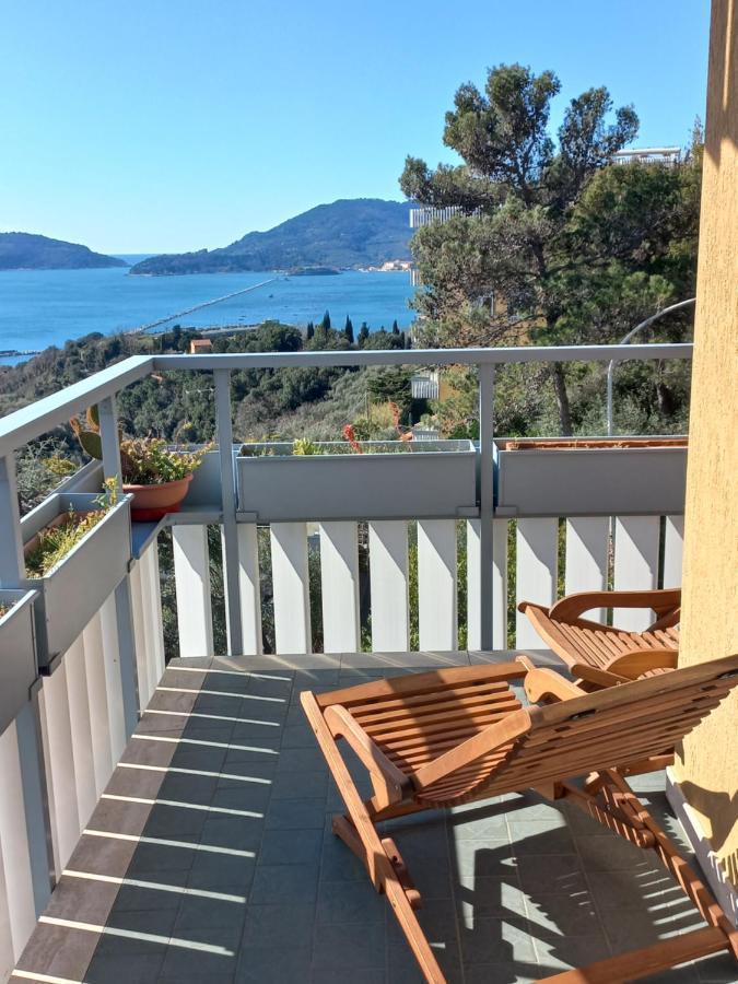 Vista Sul Blu ,Baia Blu, Lerici Apartamento Exterior foto