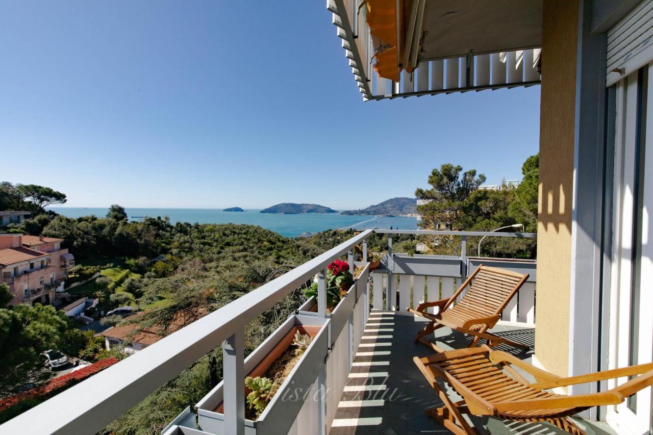 Vista Sul Blu ,Baia Blu, Lerici Apartamento Exterior foto