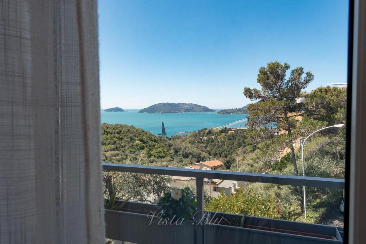 Vista Sul Blu ,Baia Blu, Lerici Apartamento Exterior foto